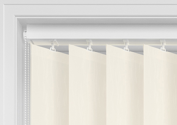 Subtle Grain, Vanilla - Vertical Blind - Image 11